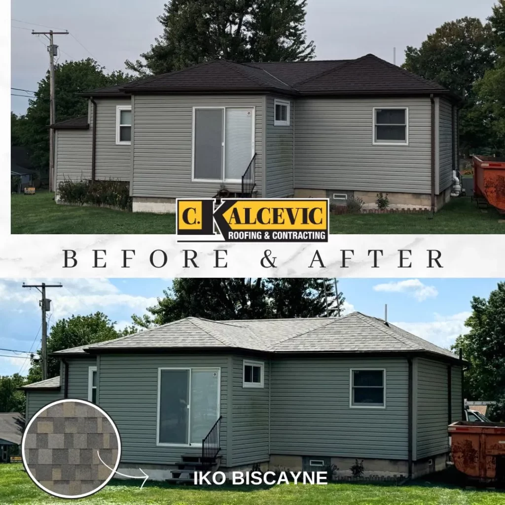 Before and after house exterior renovation comparison